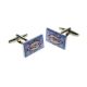 Bash Retro Cartoon Style Cufflinks