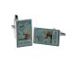 Portect our Freedom Nostalgic Wartime Poster Cufflinks