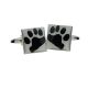 Dogs Paw Print Cufflinks
