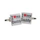 I Love my Daddy Cufflinks