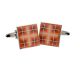 Funky Retro Squares Pattern Cufflinks