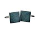 Steel Checker Plate Design Cufflinks