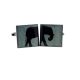 Cool Split Design Elephant Cufflinks