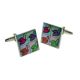 Pop Art Style Bananas Design Cufflinks