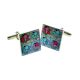 Pop Art Style Ice Creams Design Cufflinks