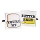 You're my Butter Half Comedy Cufflinks