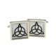 Triquetra Design Cufflinks