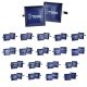 Dark Blue Square Wedding Cufflinks
