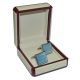 Zenith Sky Blue Acrylic Insert Exclusive Cufflinks