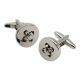 Stitched Button Cufflinks