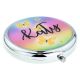 Beautiful Butterflies Personalised Name Handbag Mirror