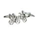 Bike Cycle Cycling Cyclist Cufflinks