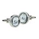 Silver Coloured Masonic Cufflinks