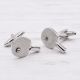 Table Tennis Bat and Ball Cufflinks