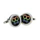 Female Same Sex Rainbow Signs Design Cufflinks