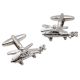 Helicopter With Two Propellers Cufflinks