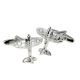 Spitfire Plane Aeroplane Aircraft War RAF Cufflinks