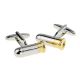 Gun Bullet Army Shooter Cufflinks