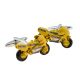 Yellow Racing Bike Cufflinks
