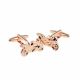 Rose Gold Coloured Sports Motorbike Cufflinks