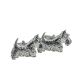 English Made Scottish Terrier Pewter Cufflinks