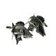 English Made Zander / Walleye Pewter Cufflinks