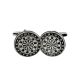 English Made Dartboard Pewter Cufflinks