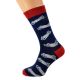 Mad About Motorbikes Woven Design Mens Socks UK 5-12