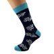 Mad About Tractors Woven Design Mens Socks UK 5-12