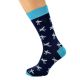 Mad About Surfing Woven Design Mens Socks UK 5-12