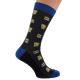 Mad About Beer Woven Design Mens Socks UK 5-12