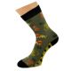 Big Cats Safari Woven Design Kids Small Socks