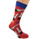 Paintbrush Design Woven Mens Socks UK 5-12