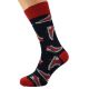 Sneakers Shoe Design Woven Mens Socks UK 5-12