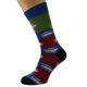 Rugby Ball Design Woven Mens Socks UK 5-12