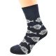 Mixed Nautical Design Navy Woven Ladies Socks UK 3.5-7.5