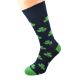 Shamrock Design Woven Mens Socks UK 5-12
