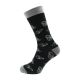 Novelty DJ Decks and Headphones Woven Design, Navy Blue & Grey, Unisex Adult Socks UK 5-12