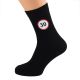 30 MPH Road Sign Ages or Anniversary Speed Sign Design Mens Black Socks