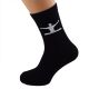 DJ Design Mens Black Socks