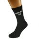 Fabulous 50 Mens Black Socks Fun 50th Birthday Idea