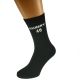 Naughty 40 Mens Black Socks - Excellent 40th Birthday Gift