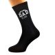 Best Dad Ever Mens Black Socks