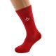 Mens Red Socks With White Masonic Design