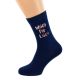 Mens Navy Blue Wifey for Lifey Socks