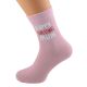 Happy Christmas Mum Womens Pink Socks
