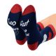 Two Hearts Beat as One Cotton Rich Unisex Socks