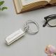 Personalised Silver Plated Screwdriver Glasses Keyring