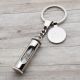 Sand Timer Keyring with Engravable Tag