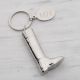 Riding Boot Keyring with Diamond Engraved Tag